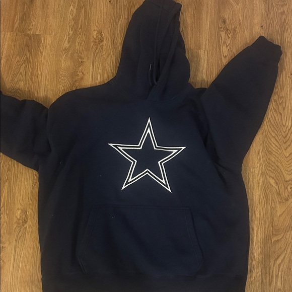 Dallas Cowboys Navy Hoodie - Picture 2 of 3